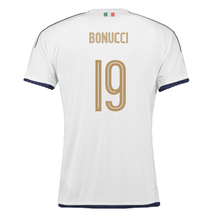 Italy 2016-17 Away Shirt (Excellent) (Bonucci 19)_1