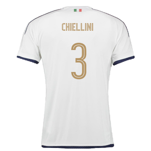 Italy 2016-17 Away Shirt (M) (Excellent) (Chiellini 3)_1