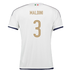 Italy 2016-17 Away Shirt (L) (Very Good) (Maldini 3)_1