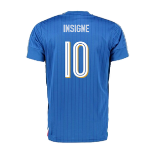 Italy 2016-17 Home Shirt (XLB) (Good) (Insigne 10)_1