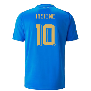 Italy 2022-23 Home Shirt (2XL) (Very Good) (INSIGNE 10)_1