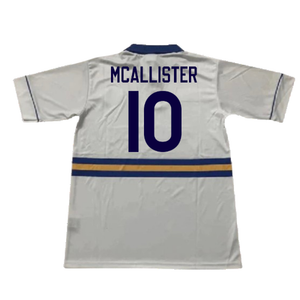 Leeds United 1993-95 Home Shirt (L) (Excellent) (McAllister 10)_1