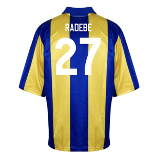 Leeds United 1993-95 Away Shirt (Excellent) (Radebe 27)_1