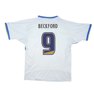 Leeds United 2007-08 Home Shirt (L) (Good) (Beckford 9)_1