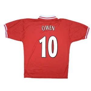 Liverpool 1996-98 Home Shirt (Excellent) (OWEN 10)_1