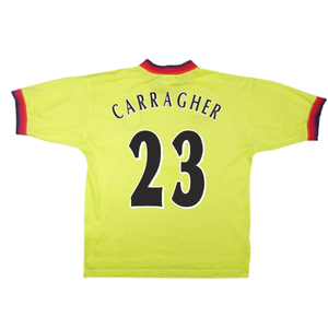 Liverpool 1997-98 Away Shirt (XXL) (CARRAGHER 23) (Excellent)_1