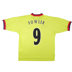 Liverpool 1997-98 Away Shirt (XXL) (FOWLER 9) (Excellent)_1