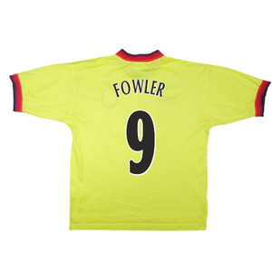 Liverpool 1997-99 Away Shirt (XL) (Very Good) (FOWLER 9)_1