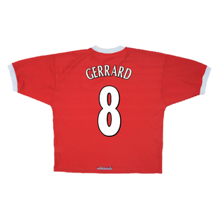 Liverpool 1998-00 Home Shirt (M) (Very Good) (GERRARD 8)_1