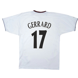 Liverpool 2003-04 Away Shirt (M) (GERRARD 17) (Very Good)_1