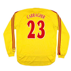 Liverpool 2006-2007 Away Long Sleeve Shirt (L) (Very Good) (CARRAGHER 23)_1