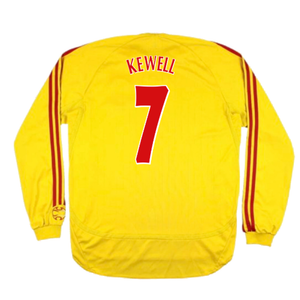 Liverpool 2006-2007 Away Long Sleeve Shirt (L) (Very Good) (KEWELL 7)_1