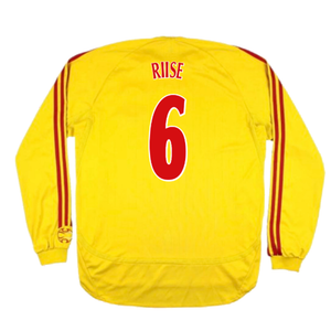 Liverpool 2006-2007 Away Long Sleeve Shirt (L) (Very Good) (RIISE 6)_1