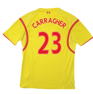 Liverpool 2014-15 Away Shirt (M) (Excellent) (Carragher 23)_1