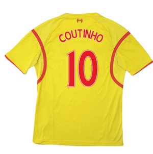 Liverpool 2014-15 Away Shirt (XXL) (Good) (COUTINHO 10)_1