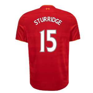 Liverpool 2016-17 Home Shirt (Excellent) (Sturridge 15)_1