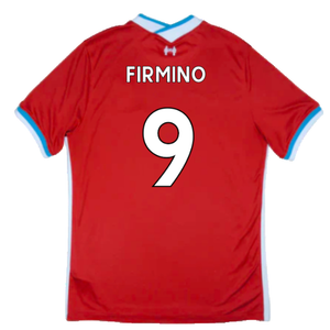 Liverpool 2020-21 Home Shirt (Mint) (FIRMINO 9)_1