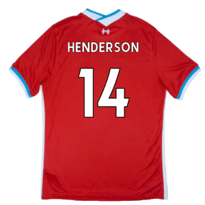 Liverpool 2020-21 Home Shirt (S) (Mint) (HENDERSON 14)_1