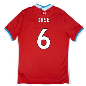 Liverpool 2020-21 Home Shirt (S) (Mint) (RIISE 6)_1