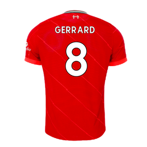 Liverpool 2021-22 Vapor Home Shirt (6XL) (Very Good) (GERRARD 8)_1