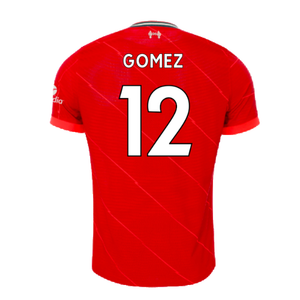 Liverpool 2021-2022 Vapor Home Shirt (Excellent) (GOMEZ 12)_1