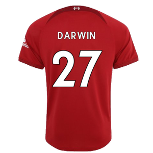 Liverpool 2022-23 Home Shirt (S) (Excellent) (DARWIN 27)_1