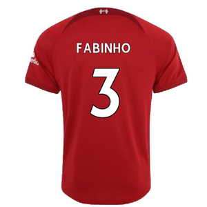 Liverpool 2022-23 Home Shirt (S) (Excellent) (FABINHO 3)_1