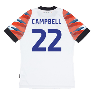 Luton Town 2022-23 Away Shirt (Sponsorless) (XL) (Very Good) (Campbell 22)_1