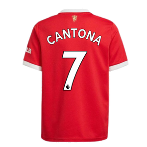 Man Utd 2021-2022 Home Shirt (Kids) (CANTONA 7)_2