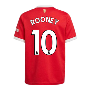 Man Utd 2021-2022 Home Shirt (Kids) (ROONEY 10)_2