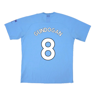 Manchester City 2019-20 Home Shirt (Excellent) (Gundogan 8)_1