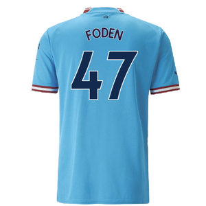 Manchester City 2022-23 Home Shirt (M) (Excellent) (Foden 47)_1