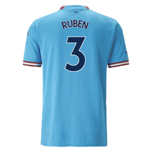 Manchester City 2022-23 Home Shirt (M) (Excellent) (Ruben 3)_1