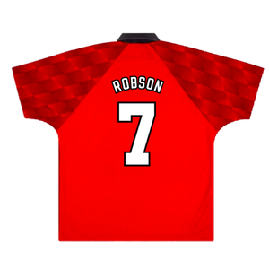 Manchester United 1996-98 Home Shirt (Y) (Excellent) (Robson 7)_1