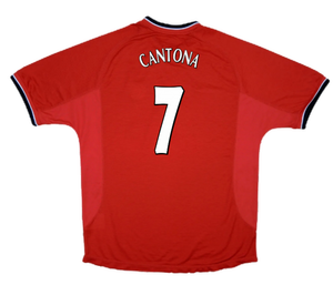 Manchester United 2000-02 Home Shirt ((Very Good) XL) (CANTONA 7)_2