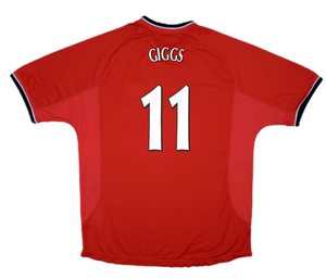 Manchester United 2000-02 Home Shirt ((Very Good) XL) (GIGGS 11)_2