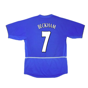 Manchester United 2002-03 Third Shirt (S) (Very Good) (Beckham 7)_1