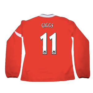 Manchester United 2004-06 Home L/S Shirt (XL) (Very Good) (GIGGS 11)_1