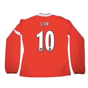 Manchester United 2004-06 Home L/S Shirt (XL) (Very Good) (LAW 10)_1