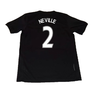 Manchester United 2010-11 Third Shirt (Excellent) (Neville 2)_1