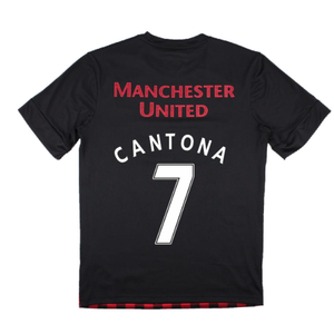 Manchester United 2010-2011 Training Shirt (M) (Cantona 7) (Excellent)_1