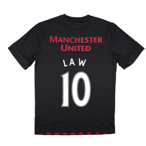 Manchester United 2010-2011 Training Shirt (M) (Law 10) (Excellent)_1