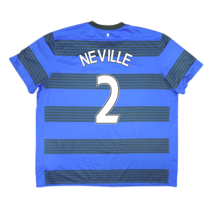 Manchester United 2011-12 Away Shirt (Excellent) (NEVILLE 2)_1