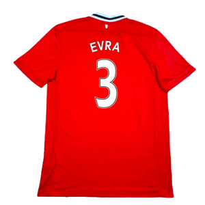 Manchester United 2011-12 Home Shirt (Excellent) (Evra 3)_1