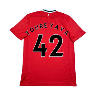 Manchester United 2011-12 Home Shirt (XL) (Toure Yaya 42) (Excellent)_1