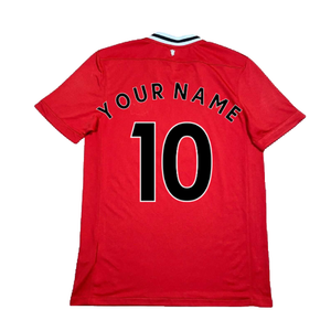 Manchester United 2011-12 Home Shirt (XL) (Your Name 10) (Excellent)_1