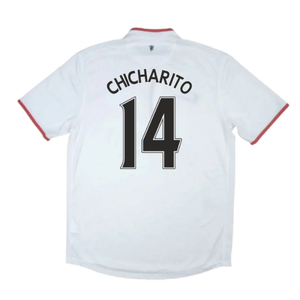 Manchester United 2012-13 Away Shirt (S) (Excellent) (Chicharito 14)_1