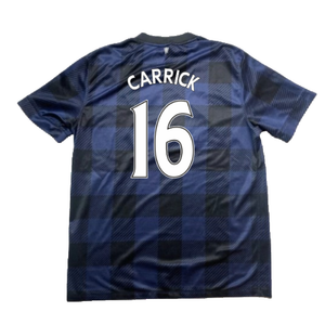 Manchester United 2013-14 Away Shirt (S) (Mint) (Carrick 16)_1