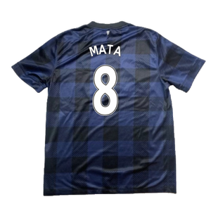 Manchester United 2013-14 Away Shirt (S) (Excellent) (Mata 8)_1