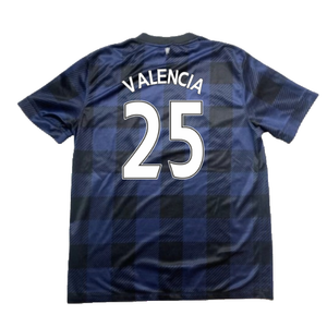 Manchester United 2013-14 Away Shirt (S) (Mint) (Valencia 25)_1